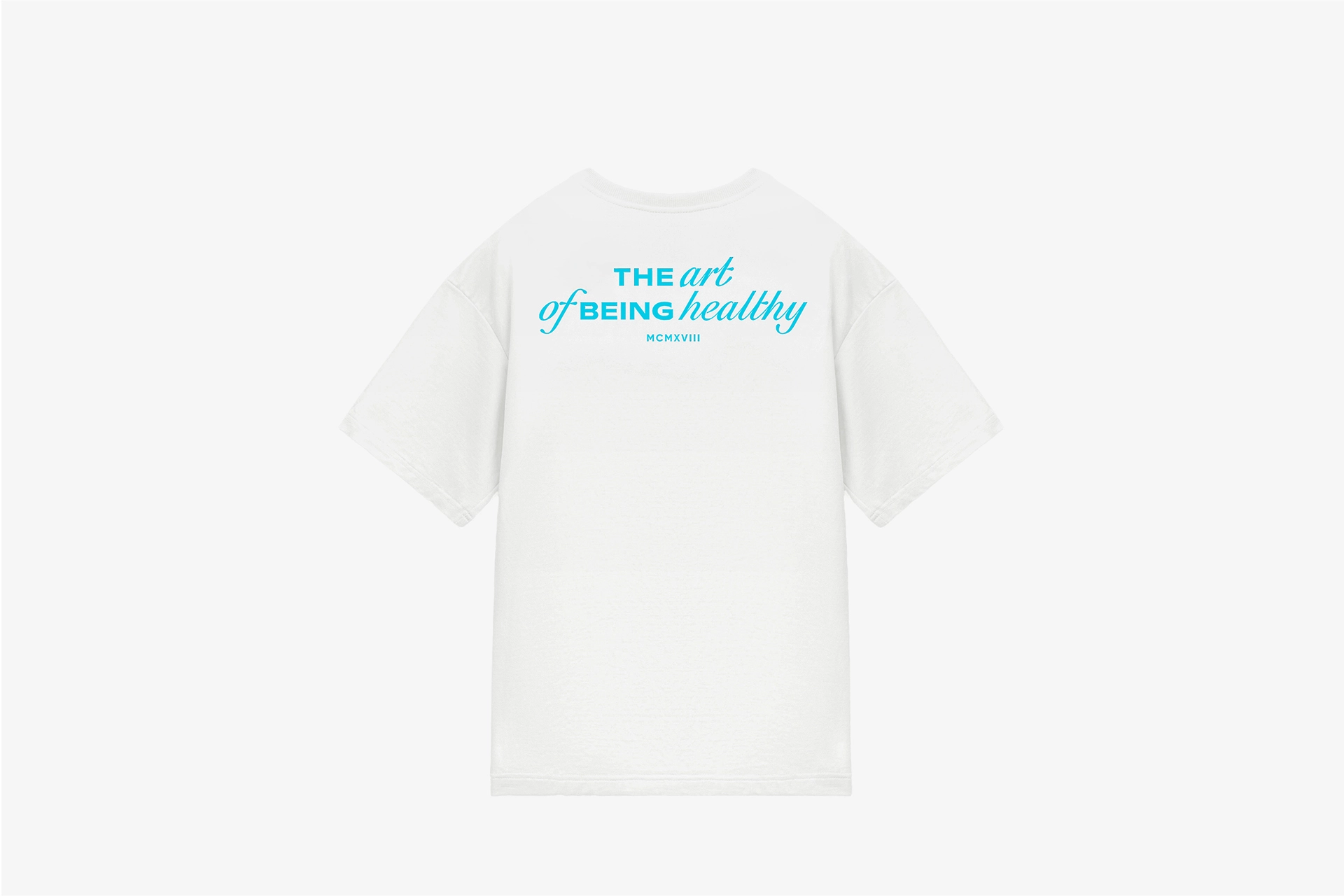 Овърсайз тениска, млечно бяла